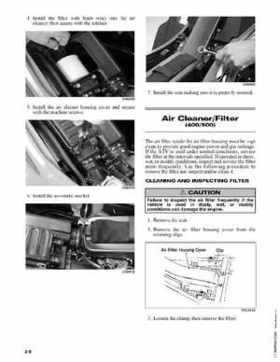 2003 Arctic Cat ATVs from 250cc to 500cc Service Manual, Page 20