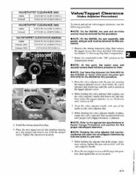 2003 Arctic Cat ATVs from 250cc to 500cc Service Manual, Page 23