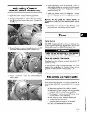 2003 Arctic Cat ATVs from 250cc to 500cc Service Manual, Page 33