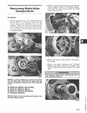 2003 Arctic Cat ATVs from 250cc to 500cc Service Manual, Page 63