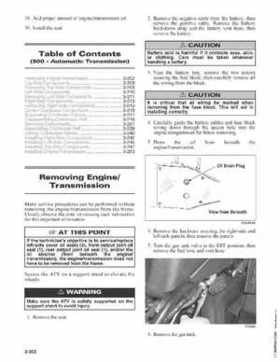2003 Arctic Cat ATVs from 250cc to 500cc Service Manual, Page 246