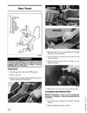 2003 Arctic Cat ATVs from 250cc to 500cc Service Manual, Page 384