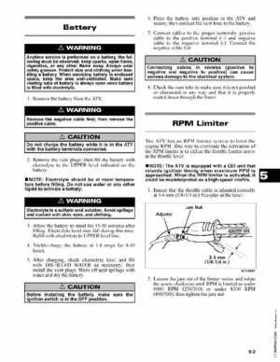 2003 Arctic Cat ATVs from 250cc to 500cc Service Manual, Page 400