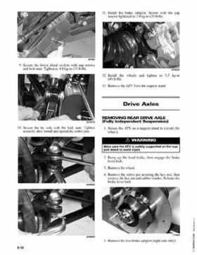 2003 Arctic Cat ATVs from 250cc to 500cc Service Manual, Page 447