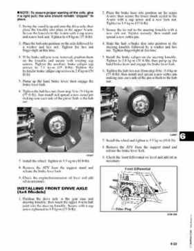 2003 Arctic Cat ATVs from 250cc to 500cc Service Manual, Page 452
