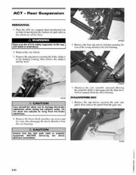 2003 Arctic Cat ATVs from 250cc to 500cc Service Manual, Page 453