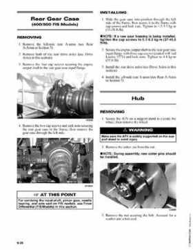 2003 Arctic Cat ATVs from 250cc to 500cc Service Manual, Page 457