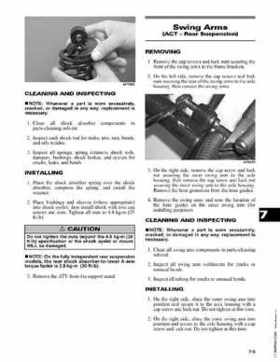 2003 Arctic Cat ATVs from 250cc to 500cc Service Manual, Page 466