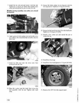 2003 Arctic Cat ATVs from 250cc to 500cc Service Manual, Page 471