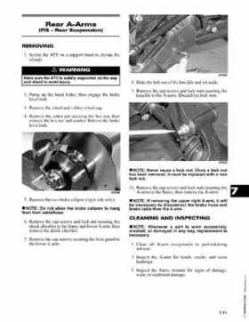 2003 Arctic Cat ATVs from 250cc to 500cc Service Manual, Page 472