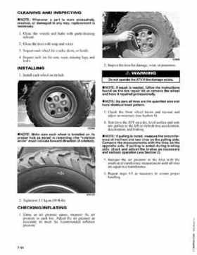 2003 Arctic Cat ATVs from 250cc to 500cc Service Manual, Page 475