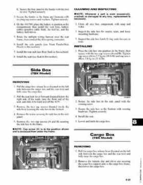 2003 Arctic Cat ATVs from 250cc to 500cc Service Manual, Page 498