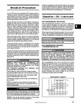 2004 650 Twin Arctic Cat ATV Service Manual, Page 6