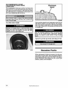 2004 650 Twin Arctic Cat ATV Service Manual, Page 7