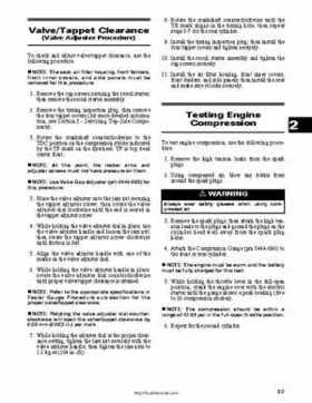 2004 650 Twin Arctic Cat ATV Service Manual, Page 15