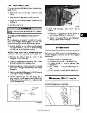 2004 650 Twin Arctic Cat ATV Service Manual, Page 21