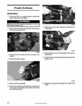 2004 650 Twin Arctic Cat ATV Service Manual, Page 157