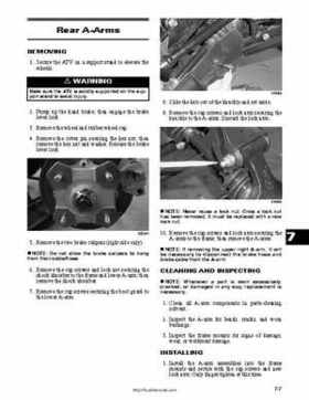 2004 650 Twin Arctic Cat ATV Service Manual, Page 160