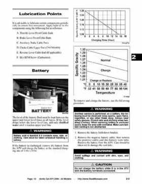 2004 Arctic Cat ATVs factory service and repair manual, Page 13