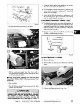 2004 Arctic Cat ATVs factory service and repair manual, Page 19