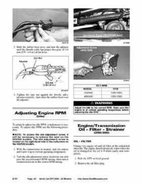2004 Arctic Cat ATVs factory service and repair manual, Page 24