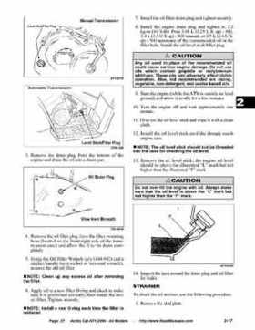 2004 Arctic Cat ATVs factory service and repair manual, Page 27