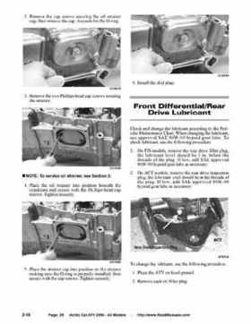2004 Arctic Cat ATVs factory service and repair manual, Page 28