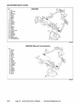 2004 Arctic Cat ATVs factory service and repair manual, Page 34
