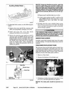 2004 Arctic Cat ATVs factory service and repair manual, Page 38
