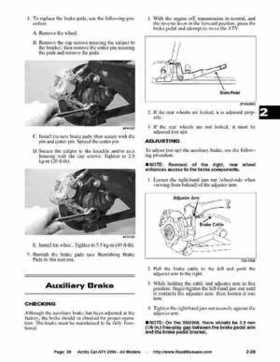 2004 Arctic Cat ATVs factory service and repair manual, Page 39