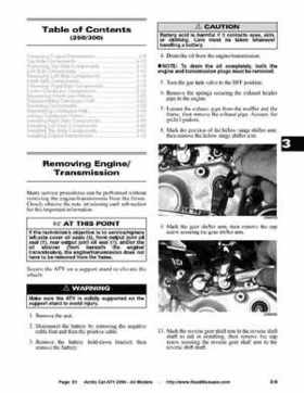 2004 Arctic Cat ATVs factory service and repair manual, Page 51