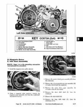 2004 Arctic Cat ATVs factory service and repair manual, Page 59