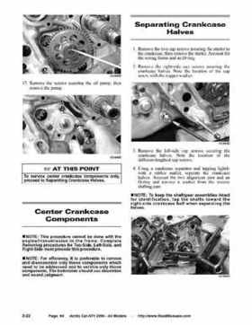 2004 Arctic Cat ATVs factory service and repair manual, Page 64