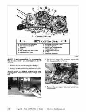 2004 Arctic Cat ATVs factory service and repair manual, Page 66