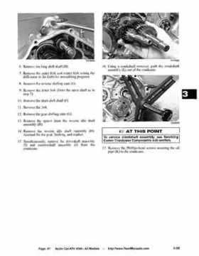 2004 Arctic Cat ATVs factory service and repair manual, Page 67