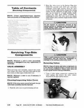 2004 Arctic Cat ATVs factory service and repair manual, Page 68