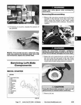 2004 Arctic Cat ATVs factory service and repair manual, Page 77