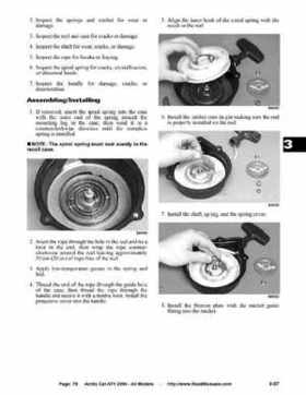 2004 Arctic Cat ATVs factory service and repair manual, Page 79