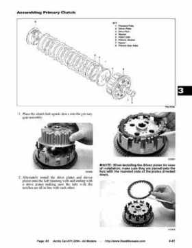 2004 Arctic Cat ATVs factory service and repair manual, Page 83