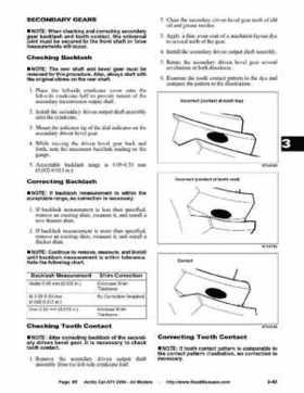 2004 Arctic Cat ATVs factory service and repair manual, Page 85