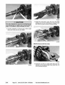 2004 Arctic Cat ATVs factory service and repair manual, Page 92