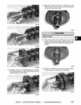 2004 Arctic Cat ATVs factory service and repair manual, Page 93