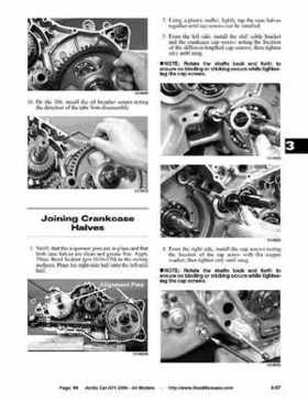 2004 Arctic Cat ATVs factory service and repair manual, Page 99