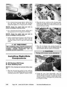 2004 Arctic Cat ATVs factory service and repair manual, Page 100