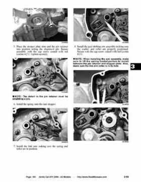2004 Arctic Cat ATVs factory service and repair manual, Page 101