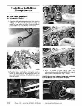 2004 Arctic Cat ATVs factory service and repair manual, Page 104