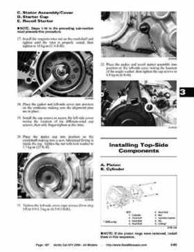 2004 Arctic Cat ATVs factory service and repair manual, Page 107