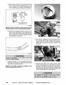 2004 Arctic Cat ATVs factory service and repair manual, Page 108