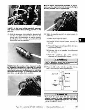 2004 Arctic Cat ATVs factory service and repair manual, Page 111