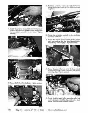 2004 Arctic Cat ATVs factory service and repair manual, Page 116
